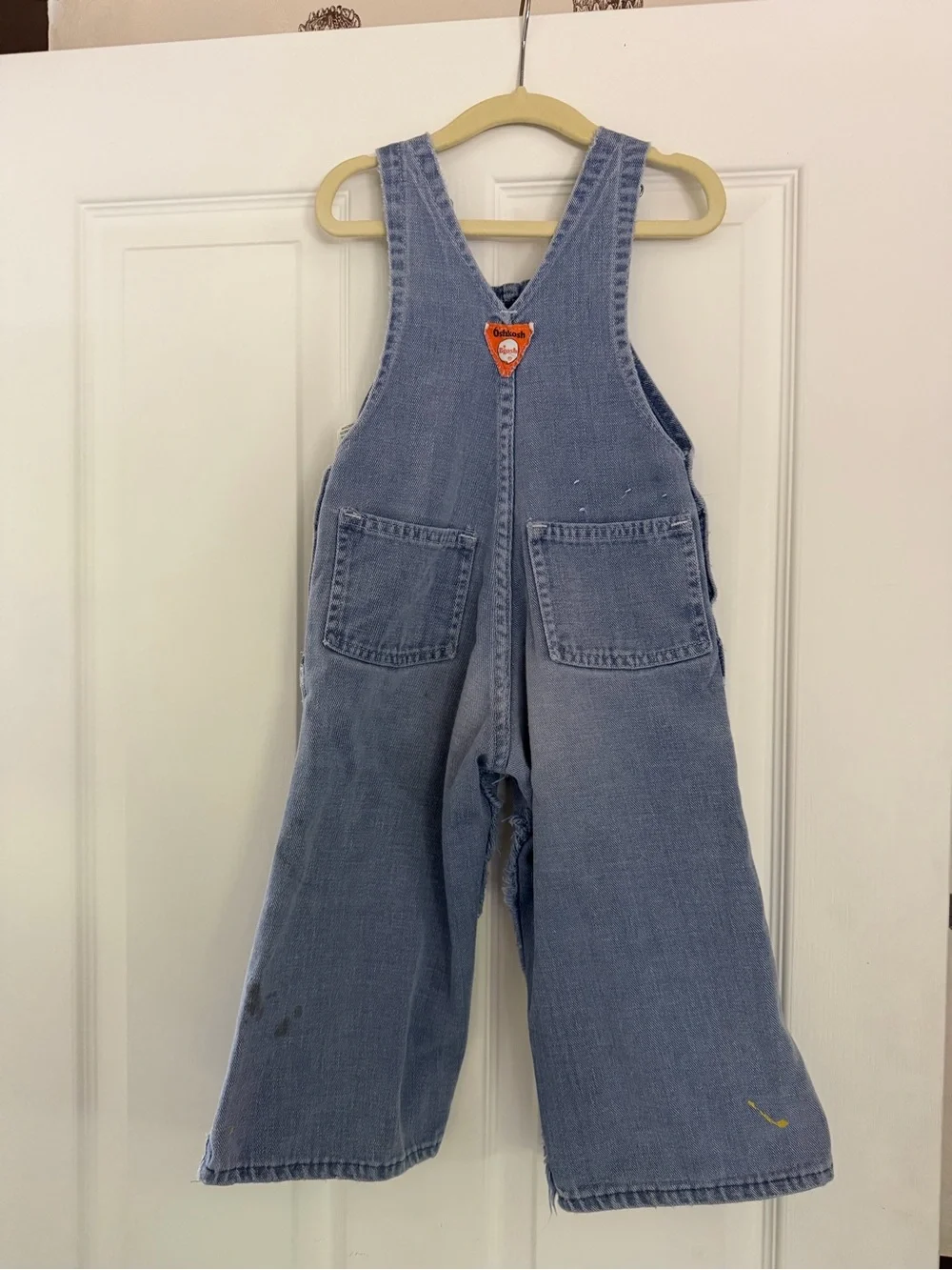 Vintage Oshkosh Toddler Overalls from the 70s